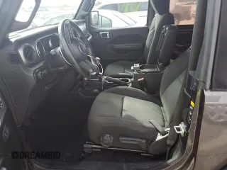 2021 Jeep Wrangler Sport with VIN 1C4GJXAG0MW571359, listed as a Copart auction lot 75189354 with 35,129 mi miles and Non Repairable. Bid and sale history available at DreamBid. Image 7.