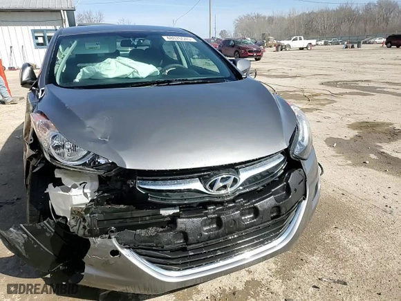 2012 Hyundai Elantra GLS with VIN 5NPDH4AE1CH129139, listed as a Copart auction lot 48070545 with 57,421 mi miles and Salvage Title. Bid and sale history available at carsss.com. Image 13.