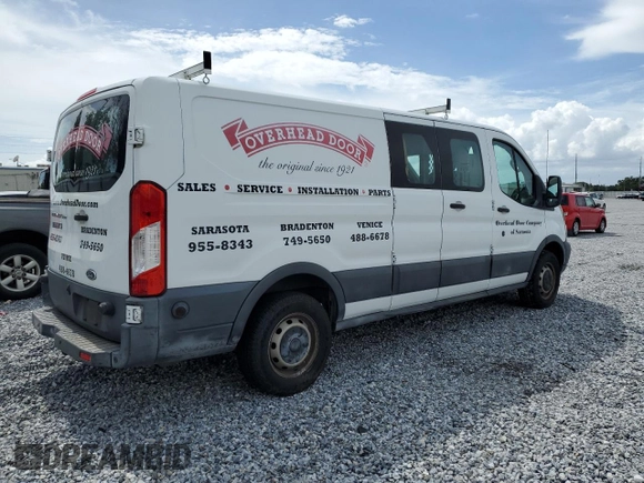 2017 Ford Transit Cargo with VIN 1FTYR2ZM2HKA00916, listed as a Copart auction lot 63469325 with 185,274 mi miles and Clean title. Bid and sale history available at DreamBid. Image 3.