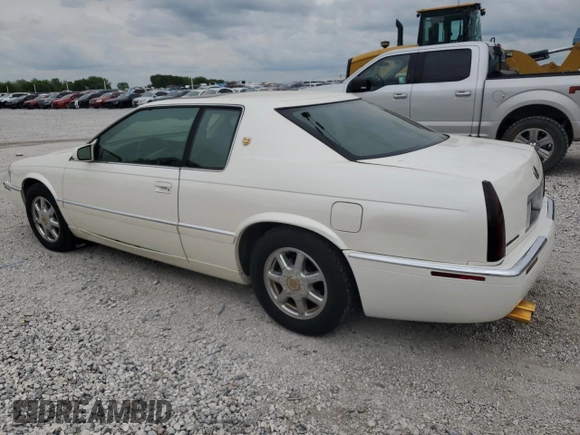 2000 Cadillac Eldorado Touring with VIN 1G6ET1298YB702875, listed as a Copart auction lot 54434255 with 135,282 mi miles and Salvage Title. Bid and sale history available at DreamBid. Image 2.