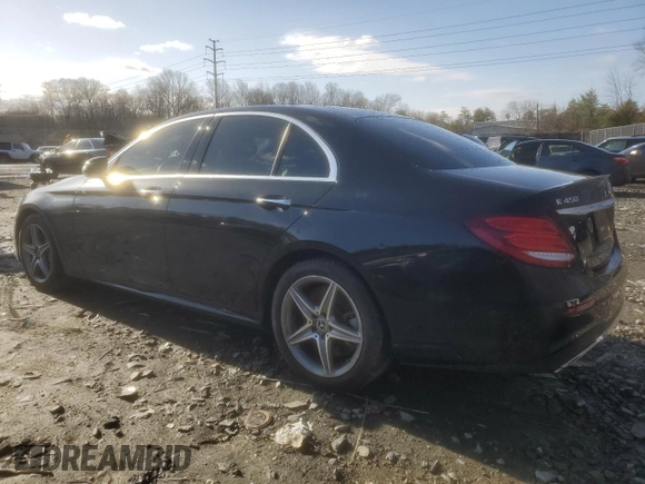 2019 Mercedes-Benz E 450 with VIN WDDZF6JBXKA562502, listed as a Copart auction lot 48072375 with 46,209 mi miles and Salvage Title. Bid and sale history available at DreamBid. Image 2.
