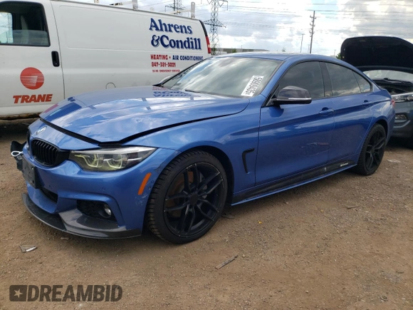 2018 BMW 4 Series 430i xDrive с VIN WBA4J3C58JBG91498, выставлен на аукционе Copart как лот 58909435 с пробегом 65 084 миль миль и Списание • Salvage title. История ставок и продаж доступна на DreamBid. Изображение 1.