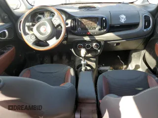 2014 FIAT 500L Trekking with VIN ZFBCFADH1EZ008163, listed as a Copart auction lot 75688044 with 55,925 mi miles and Salvage Title. Bid and sale history available at carsss.com. Image 8.