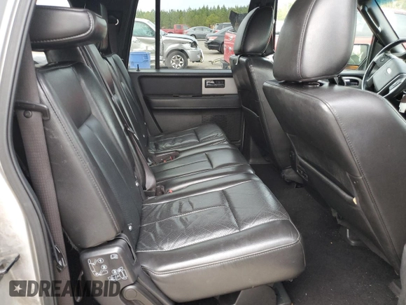2012 Ford Expedition EL Limited with VIN 1FMJK1K58CEF39708, listed as a Copart auction lot 43539715 with 166,395 mi miles and Salvage Title. Bid and sale history available at carsss.com. Image 10.