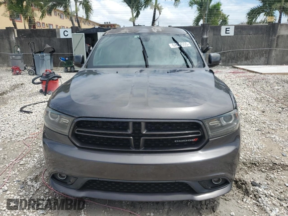 2015 Dodge Durango R/T with VIN 1C4SDHCT1FC891781, listed as a Copart auction lot 62664555 with 107,573 mi miles and Salvage title. Bid and sale history available at DreamBid. Image 5.