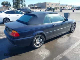 2001 BMW 3 Series 330Ci with VIN WBABS53451JU83279, listed as a IAAI auction lot 41495682 with 238,649 mi miles. Bid and sale history available at carsss.com. Image 4.