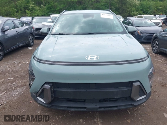 2024 Hyundai Kona SEL with VIN KM8HB3AB3RU129060, listed as a IAAI auction lot 42119922 with 34,334 mi miles. Bid and sale history available at carsss.com. Image 6.