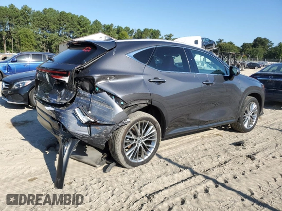 2022 Lexus NX with VIN 2T2GKCEZ1NC008182, listed as a Copart auction lot 70724724 with 22,046 mi miles and Salvage Title. Bid and sale history available at carsss.com. Image 3.