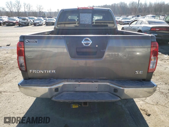 2007 Nissan Frontier SE with VIN 1N6AD06U57C420815, listed as a Copart auction lot 42594925 with 256,851 mi miles and Salvage title. Bid and sale history available at DreamBid. Image 6.