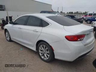 2015 Chrysler 200 C with VIN 1C3CCCCBXFN562510, listed as a IAAI auction lot 41833656 with 118,416 mi miles and . Bid and sale history available at carsss.com. Image 3.