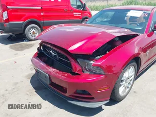 2014 Ford Mustang V6 with VIN 1ZVBP8AM9E5284966, listed as a IAAI auction lot 42440410 with 100,161 mi miles and . Bid and sale history available at DreamBid. Image 6.