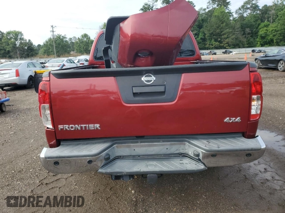 2015 Nissan Frontier S with VIN 1N6AD0EV9FN766847, listed as a Copart auction lot 60285445 with 95,918 mi miles and Salvage title. Bid and sale history available at DreamBid. Image 6.