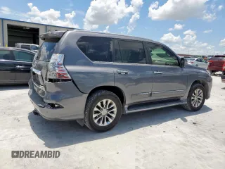 2015 Lexus GX 460 with VIN JTJBM7FX9F5117790, listed as a Copart auction lot 61227665 with 116,269 mi miles and Salvage title. Bid and sale history available at DreamBid. Image 3.