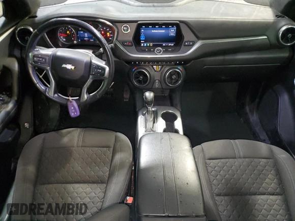 2020 Chevrolet Blazer LT with VIN 3GNKBCRS5LS579516, listed as a Copart auction lot 45010375 with 102,275 mi miles and Salvage title. Bid and sale history available at DreamBid. Image 8.