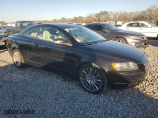 2009 Volvo C70 with VIN YV1MC67289J076117, listed as a Copart auction lot 82969644 with 192,359 mi miles and Salvage Title. Bid and sale history available at carsss.com. Image 4.