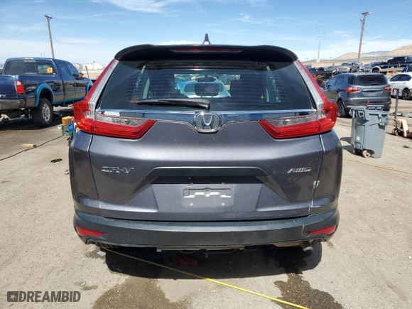2018 Honda CR-V LX with VIN 2HKRW6H3XJH225571, listed as a Copart auction lot 48706235 with 93,779 mi miles and Salvage Title. Bid and sale history available at carsss.com. Image 6.