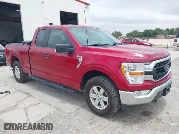 2021 Ford F-150 XL with VIN 1FTFX1E51MKE66465, listed as a IAAI auction lot 42420527 with 95,815 mi miles and . Bid and sale history available at DreamBid. Image 1.