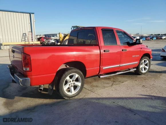 2005 Dodge Ram 1500 SLT with VIN 1D7HA18N45J637681, listed as a Copart auction lot 88174975 with 169,987 mi miles and Clean Title. Bid and sale history available at carsss.com. Image 3.