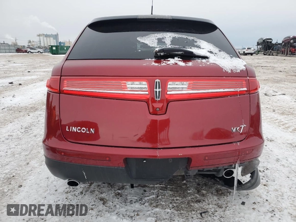 2013 Lincoln MKT with VIN 2LMHJ5FK1DBL51879, listed as a Copart auction lot 45167125 with 126,658 mi miles and Salvage Title. Bid and sale history available at DreamBid. Image 6.