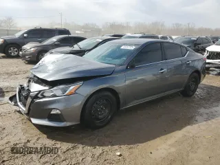 2020 Nissan Altima 2.5 S with VIN 1N4BL4BV1LC119118, listed as a Copart auction lot 46357325 with 83,844 mi miles and Salvage Title. Bid and sale history available at carsss.com. Image 1.
