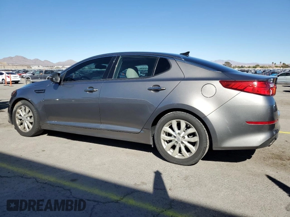 2015 Kia Optima EX with VIN 5XXGN4A73FG360454, listed as a Copart auction lot 47496725 with 65,936 mi miles and Salvage Title. Bid and sale history available at carsss.com. Image 2.