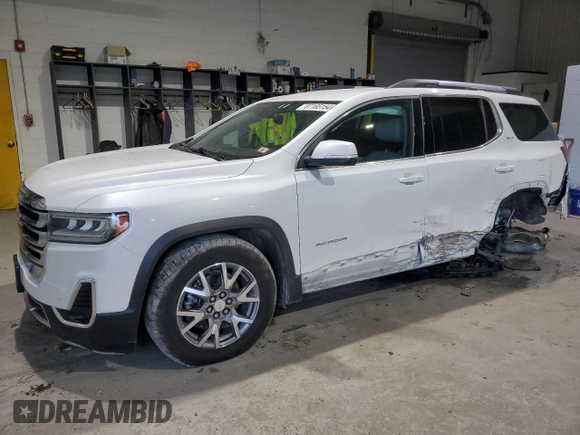 2021 GMC Acadia SLT z VIN 1GKKNULS3MZ165139, wystawiony jako Copart lot #87185154 z przebiegiem 90 361 mil mil oraz Szkoda całkowita • Salvage title. Historia ofert i sprzedaży dostępna na DreamBid. Obrazek 1.