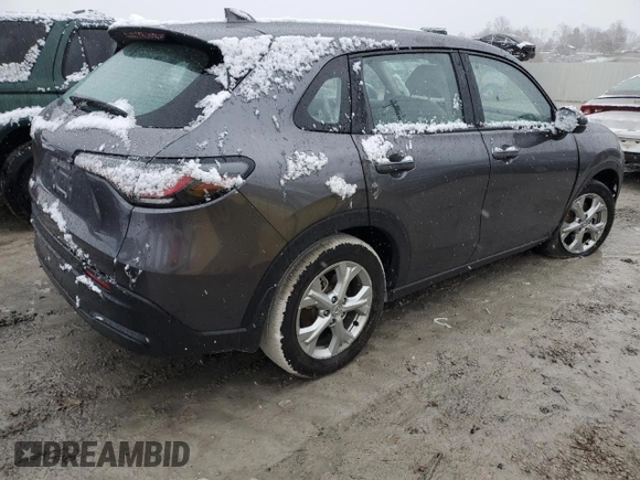 2024 Honda HR-V LX with VIN 3CZRZ1H32RM716078, listed as a Copart auction lot 80433714 with 31,631 mi miles and Salvage Title. Bid and sale history available at carsss.com. Image 3.