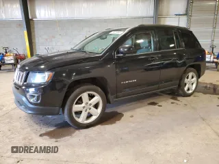 2014 Jeep Compass Latitude with VIN 1C4NJCEA1ED823364, listed as a Copart auction lot 46435995 with 48,156 mi miles and Salvage Title. Bid and sale history available at carsss.com. Image 1.