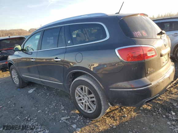 2015 Buick Enclave Convenience with VIN 5GAKRAKD0FJ166432, listed as a Copart auction lot 43814155 with 117,960 mi miles and Salvage Title. Bid and sale history available at carsss.com. Image 2.