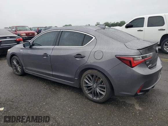 2020 Acura ILX Premium with VIN 19UDE2F84LA008646, listed as a Copart auction lot 63190825 with Not provided miles and Salvage title. Bid and sale history available at DreamBid. Image 2.