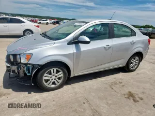 2015 Chevrolet Sonic LT z VIN 1G1JC5SH7F4159961, wystawiony jako Copart lot #57988565 z przebiegiem 97 935 mil mil oraz Szkoda całkowita • Salvage title. Historia ofert i sprzedaży dostępna na DreamBid. Obrazek 1.