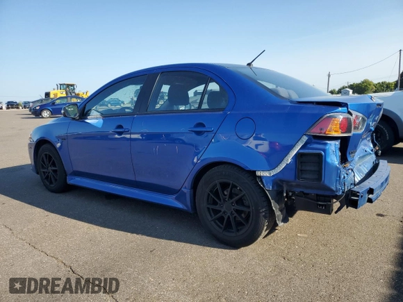 2017 Mitsubishi Lancer ES with VIN JA32U2FU4HU010651, listed as a Copart auction lot 70334394 with 56,252 mi miles and Salvage Title. Bid and sale history available at DreamBid. Image 2.