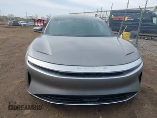 2023 Lucid Air Touring with VIN 50EA1TEAXPA004884, listed as a IAAI auction lot 41465547 with 18,051 mi miles. Bid and sale history available at carsss.com. Image 13.