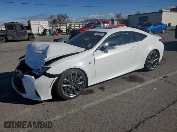 2019 Lexus RC 350 with VIN JTHHZ5BC2K5020865, listed as a Copart auction lot 83339104 with 29,473 mi miles and Salvage title. Bid and sale history available at DreamBid. Image 1.