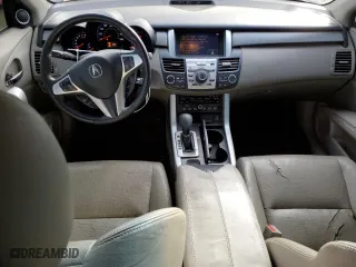 2008 Acura RDX Tech Pkg with VIN 5J8TB18558A011337, listed as a Copart auction lot 48501665 with 129,843 mi miles and Salvage Title. Bid and sale history available at carsss.com. Image 8.