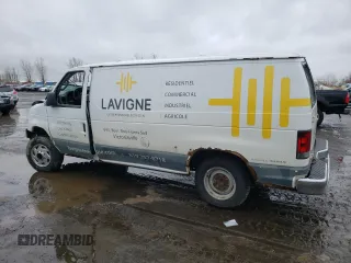 2011 Ford Econoline Cargo Commercial с VIN 1FTNE1EW9BDA93347, выставлен на аукционе Copart как лот 50518145 с пробегом Не указан миль и На запчасти • Non repairable. История ставок и продаж доступна на DreamBid. Изображение 2.