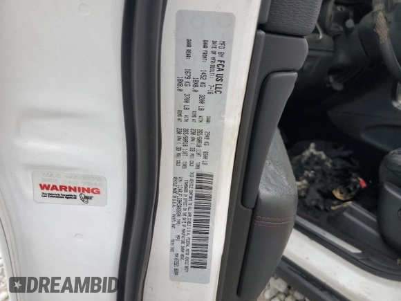 2017 Jeep Grand Cherokee Trailhawk with VIN 1C4RJFLG9HC602034, listed as a Copart auction lot 59823085 with Not provided miles and Salvage title. Bid and sale history available at DreamBid. Image 14.