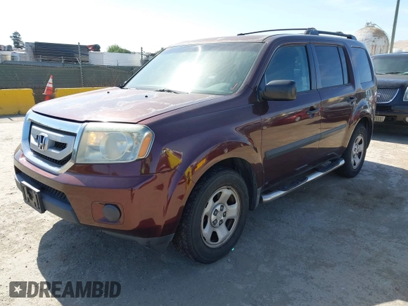 2010 Honda Pilot LX with VIN 5FNYF3H29AB004088, listed as a IAAI auction lot 42339270 with 242,385 mi miles and . Bid and sale history available at DreamBid. Image 2.