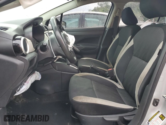 2021 Nissan Versa SV with VIN 3N1CN8EV5ML835699, listed as a Copart auction lot 60232705 with 84,306 mi miles and Salvage title. Bid and sale history available at DreamBid. Image 7.