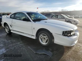 1997 Ford Mustang with VIN 1FALP4045VF120213, listed as a Copart auction lot 85335614 with 71,225 mi miles and Salvage Title. Bid and sale history available at carsss.com. Image 4.