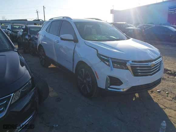2024 Chevrolet Equinox Premier with VIN 3GNAXNEG4RL287546, listed as a IAAI auction lot 41114099 with 4,274 mi miles. Bid and sale history available at carsss.com. Image 1.
