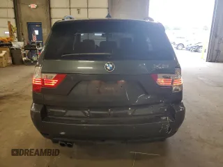 2007 BMW X3 3.0si with VIN WBXPC93417WF17233, listed as a Copart auction lot 69311244 with 213,705 mi miles and Salvage Title. Bid and sale history available at carsss.com. Image 6.