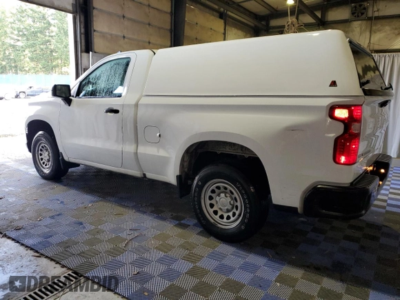 2023 Chevrolet Silverado 1500 Work Truck with VIN 3GCNAAEK3PG355107, listed as a Copart auction lot 52898205 with 106,457 mi miles and Clean Title. Bid and sale history available at DreamBid. Image 2.