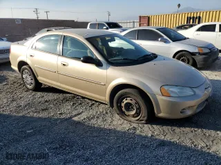 2001 Chrysler Sebring LX with VIN 1C3EL46X21N731417, listed as a Copart auction lot 75698614 with 76,442 mi miles and Clean Title. Bid and sale history available at carsss.com. Image 4.