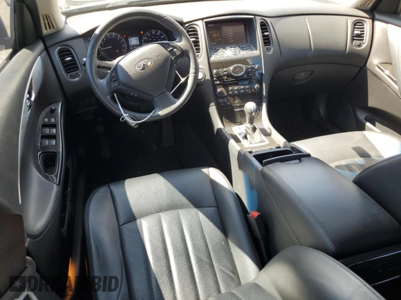 2017 Infiniti QX50 with VIN JN1BJ0RP4HM381140, listed as a Copart auction lot 71834924 with 44,022 mi miles and Salvage Title. Bid and sale history available at carsss.com. Image 8.