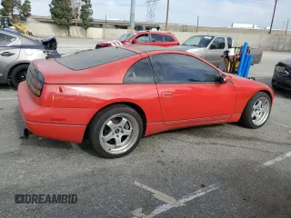 1993 Nissan 300ZX z VIN JN1RZ24H9PX536183, wystawiony jako Copart lot #57183945 z przebiegiem 80 239 mil mil oraz Czysty tytuł • Clean title. Historia ofert i sprzedaży dostępna na DreamBid. Obrazek 3.