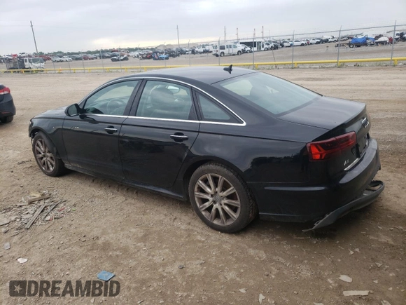 2016 Audi A6 2.0T Premium Plus with VIN WAUGFAFC0GN013166, listed as a Copart auction lot 46199043 with 58,945 mi miles. Bid and sale history available at carsss.com. Image 2.