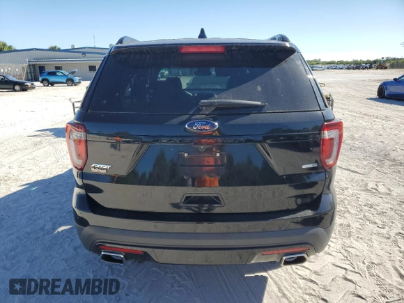 2016 Ford Explorer Sport with VIN 1FM5K8GT9GGA82063, listed as a Copart auction lot 49211715 with 41,030 mi miles and Salvage Title. Bid and sale history available at DreamBid. Image 6.
