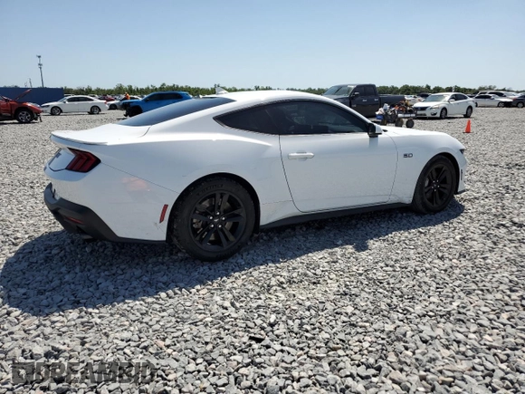 2024 Ford Mustang GT with VIN 1FA6P8CF6R5426849, listed as a Copart auction lot 52545105 with Not Provided miles and Salvage Title. Bid and sale history available at DreamBid. Image 3.