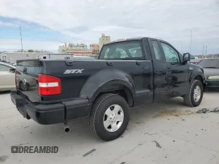 2006 Ford F-150 STX with VIN 1FTRF022X6KC52615, listed as a Copart auction lot 47594435 with 113,143 mi miles and Salvage Title. Bid and sale history available at carsss.com. Image 3.